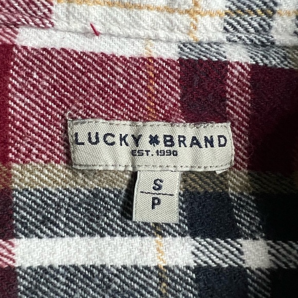 Lucky Brand Long Sleeve Plaid - Picture 3 of 7
